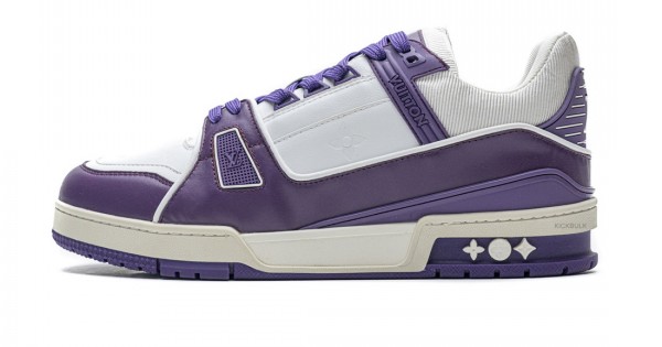 lv purple shoes