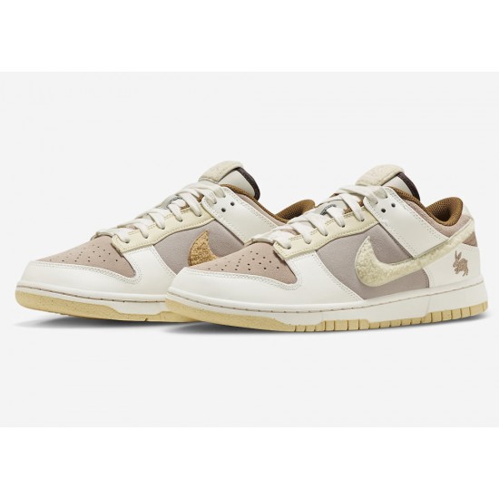 NIKE DUNK LOW 'YEAR OF THE RABBIT - WHITE TAUPE' 2023 FD4203-211