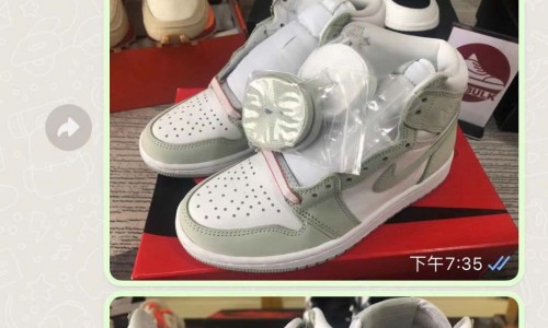 About quality control pictures and video kickbulk sneaker service customer reviews Air Jordan 1 High OG 'Seafoam' CD0461-002