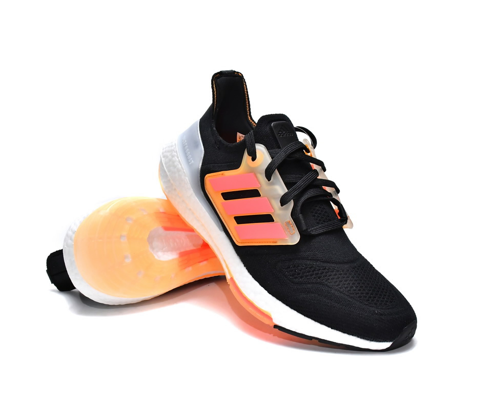 Adidas Ultraboost Black Flash Orange 2022 Gx5464 2 - kickbulk.org
