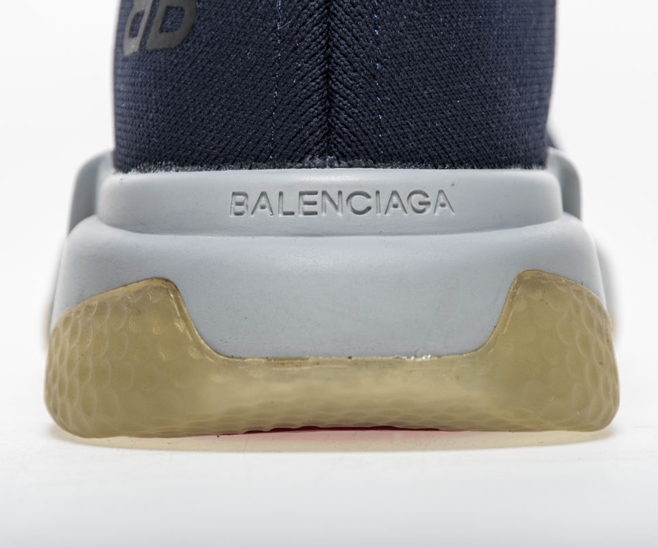 Balenciaga Speed Runner Tess S Gomma Maille Noir Sneaker Navy Blue 494484w05g01001 11 - kickbulk.org