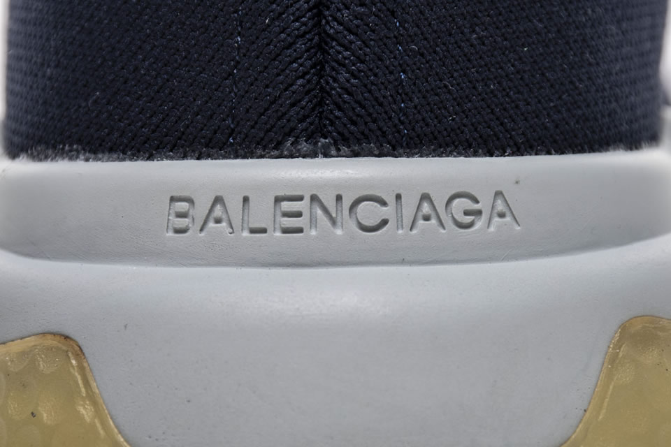 Balenciaga Speed Runner Tess S Gomma Maille Noir Sneaker Navy Blue 494484w05g01001 15 - kickbulk.org