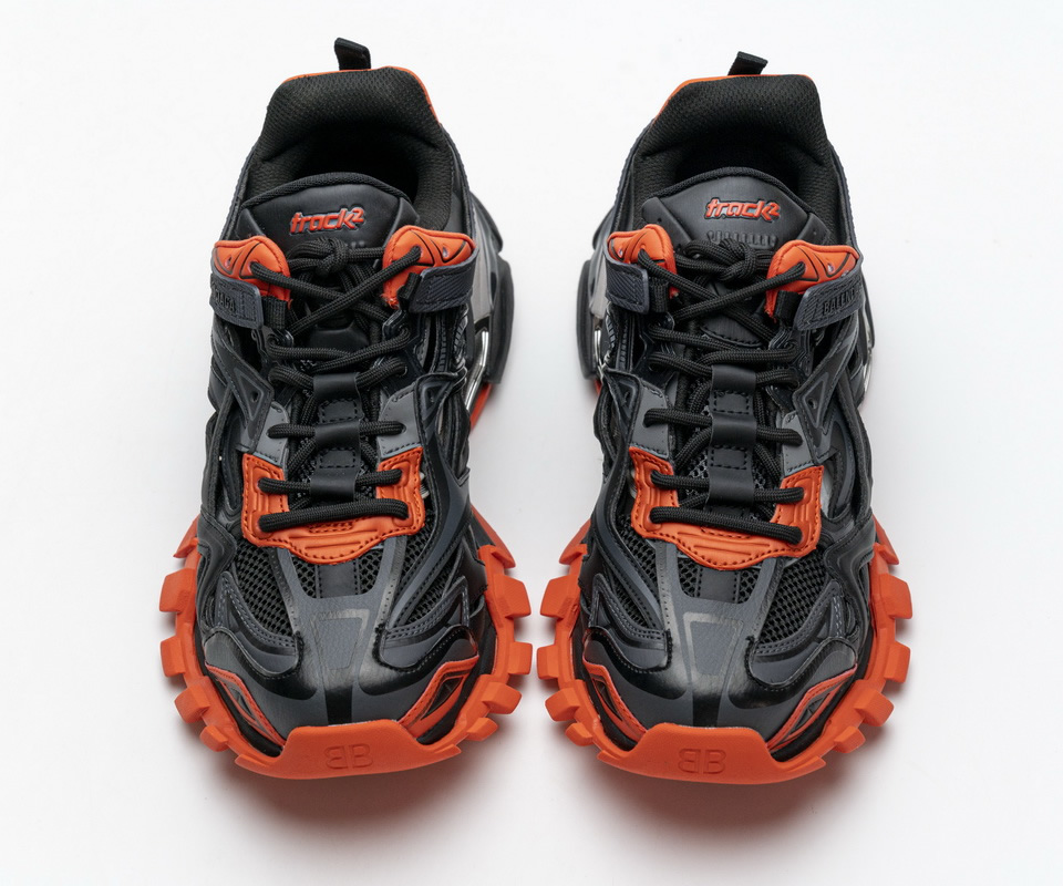 Balenciaga Track 2 Sneaker Dark Grey Orange 570391w2gn12002 2 - kickbulk.org