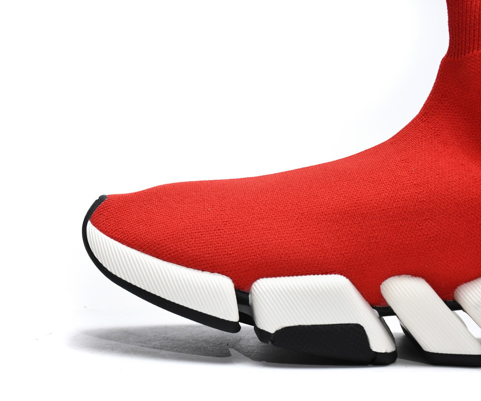Balenciaga Speed 2 Sneaker Red 617196w17021015 12 - kickbulk.org