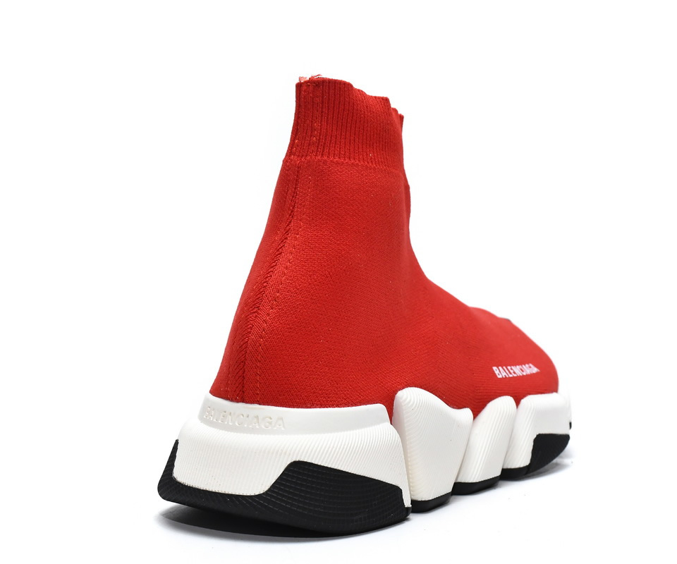 Balenciaga Speed 2 Sneaker Red 617196w17021015 6 - kickbulk.org