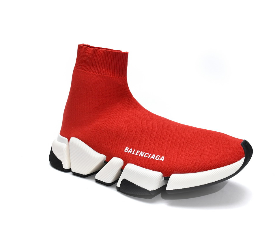Balenciaga Speed 2 Sneaker Red 617196w17021015 7 - kickbulk.org