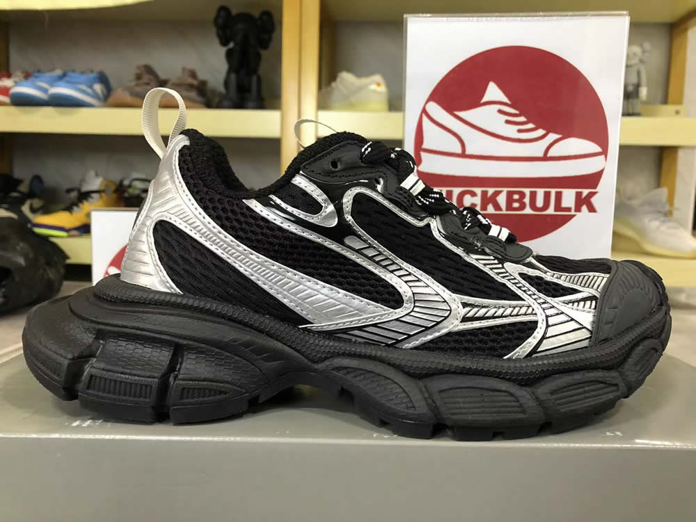 Balenciaga Runner Sneaker Black Silver 734733w3rb50218 6 - kickbulk.org