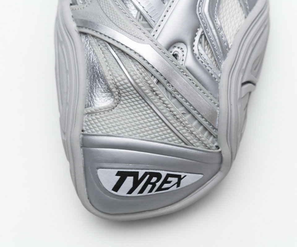 Balenciaga Tyrex 5.0 Sneaker Silver 15 - kickbulk.org