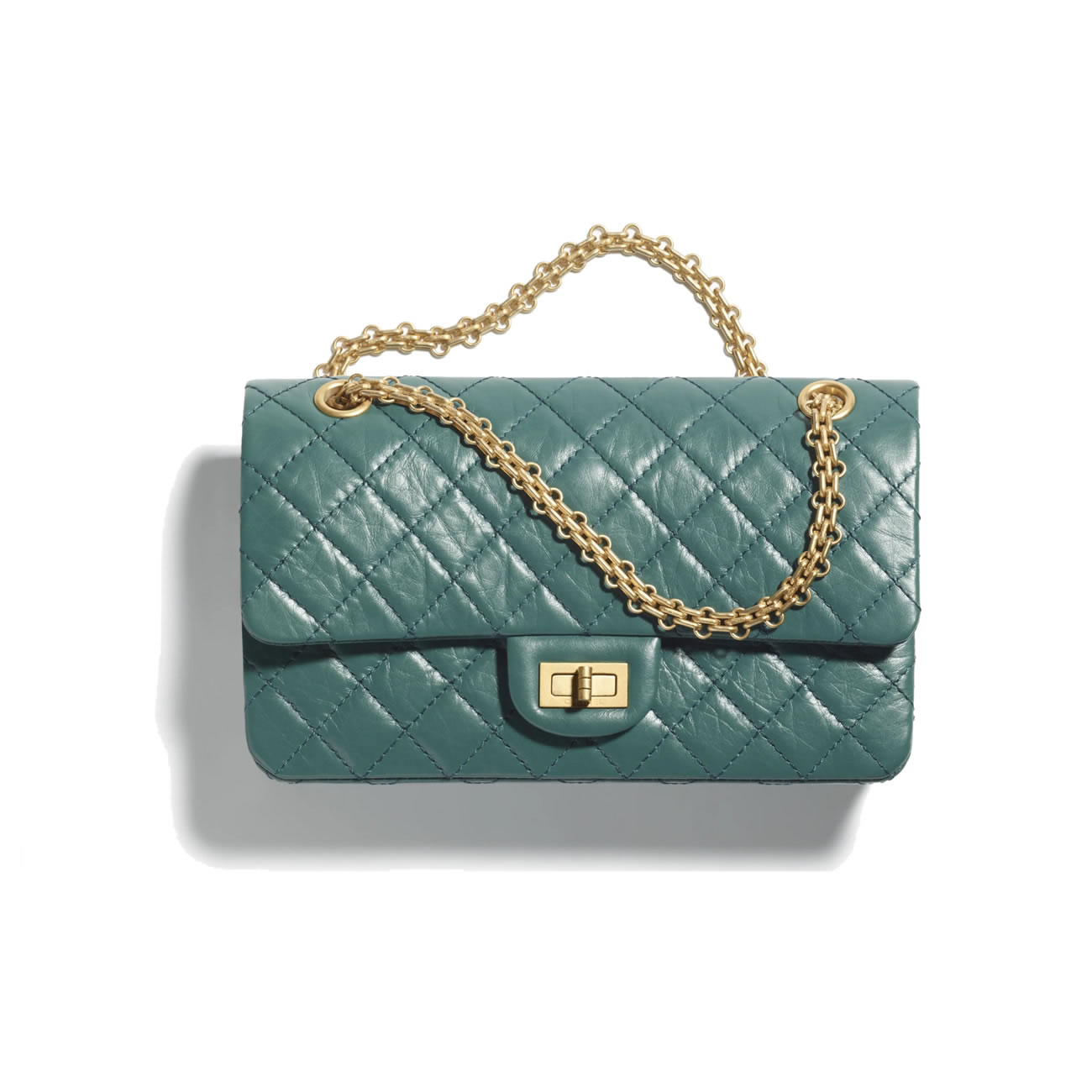 Chanel Handbag Dark Green 1 - kickbulk.org