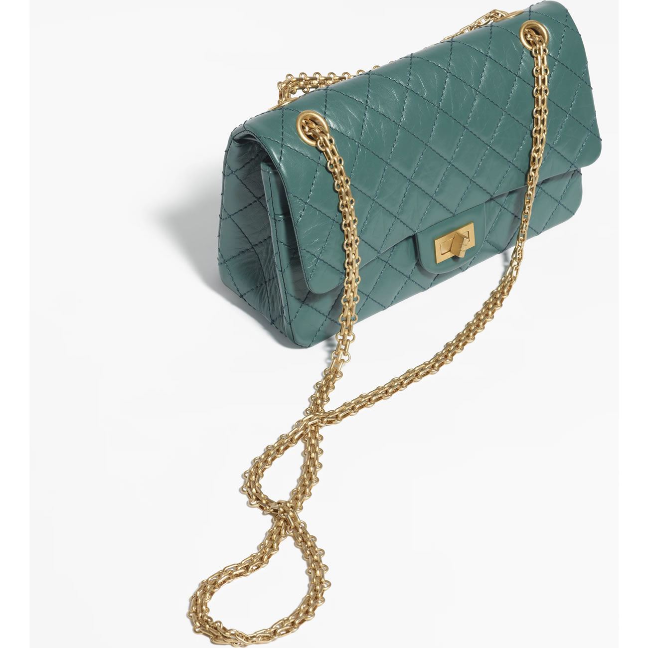 Chanel Handbag Dark Green 3 - kickbulk.org