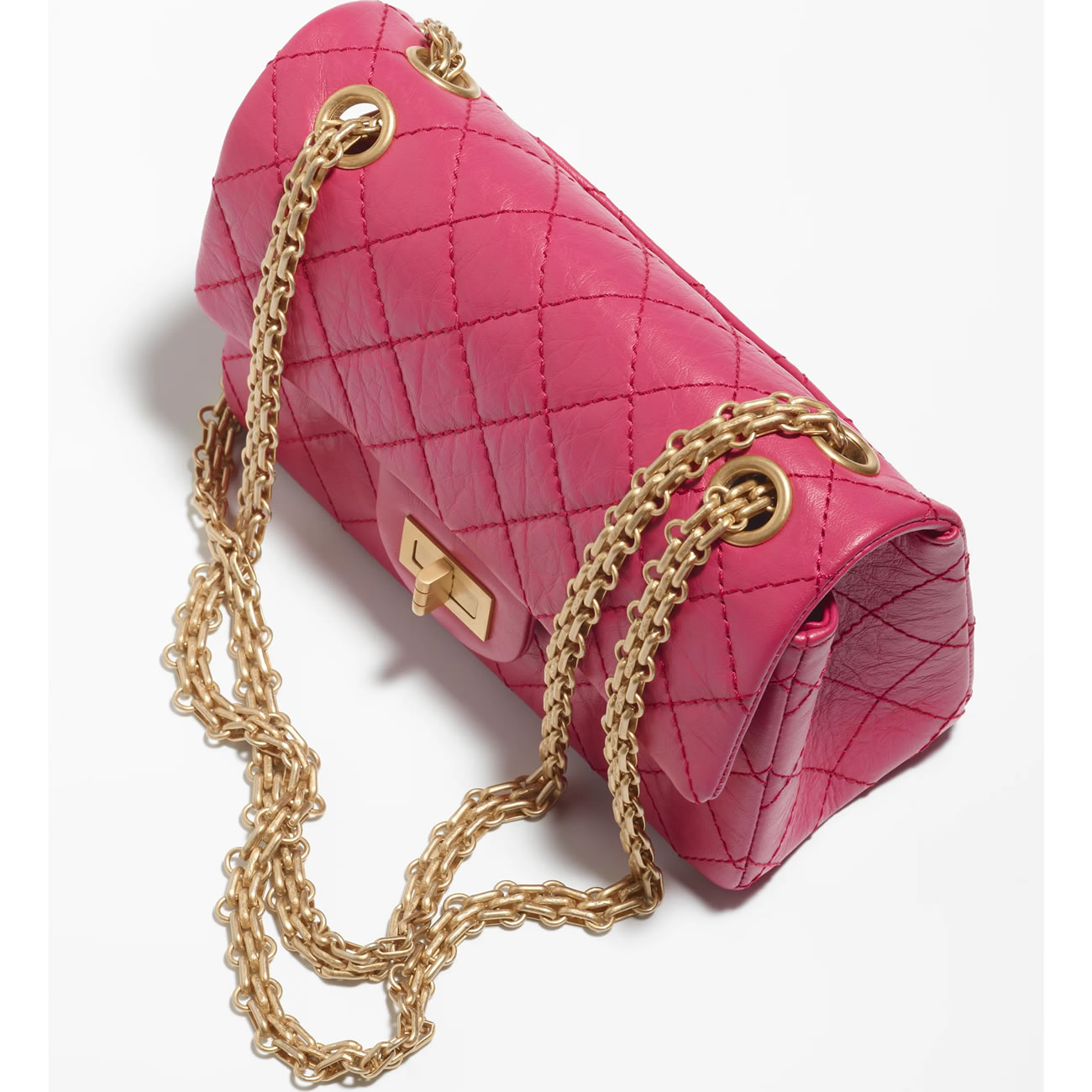 Chanel Handbag Dark Pink 3 - kickbulk.org