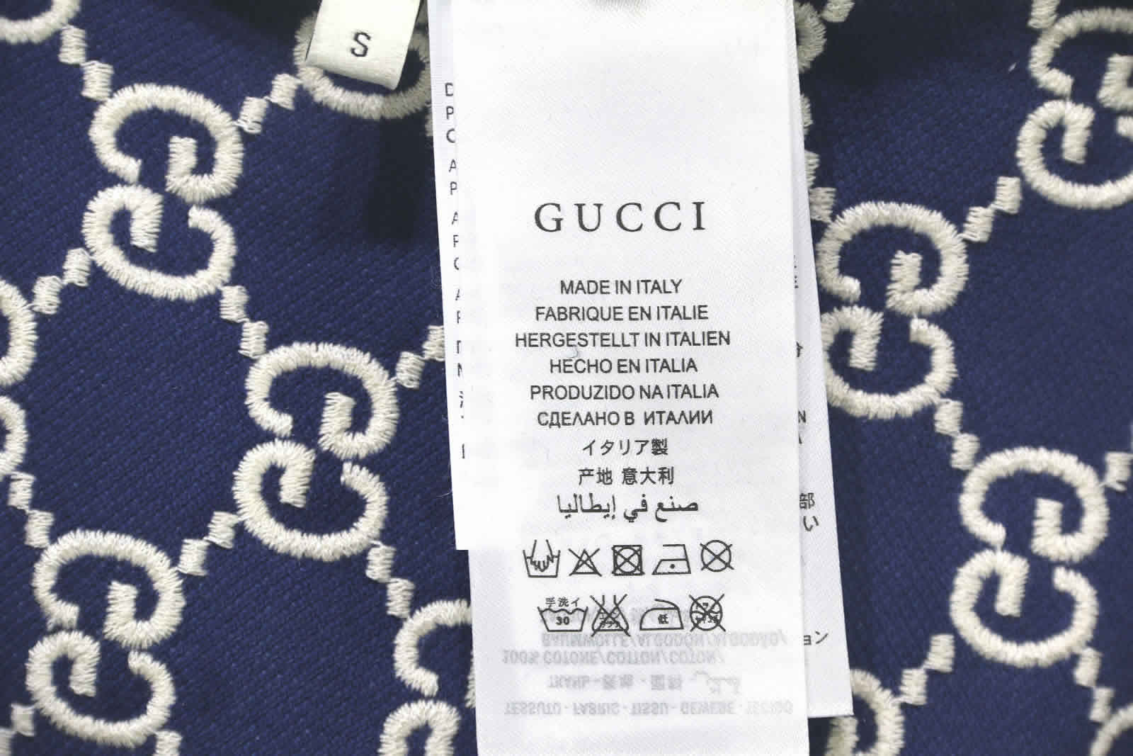 Gucci Pattern Embroidery Polo 2021 15 - kickbulk.org