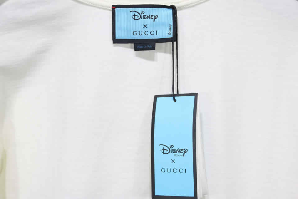 Disney Gucci Donald Duck Embroidery T Shirt 11 - kickbulk.org