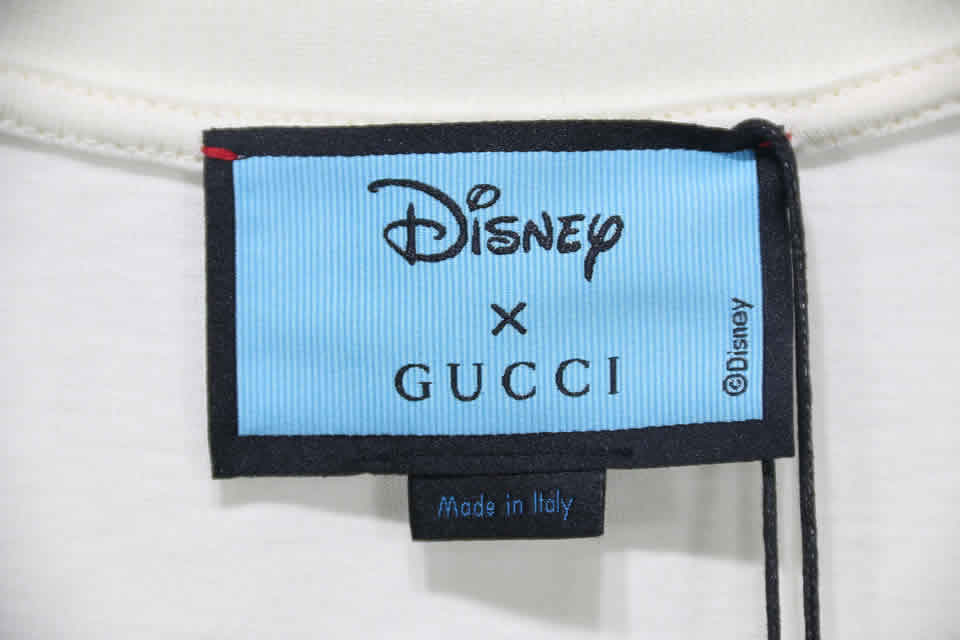 Disney Gucci Donald Duck Embroidery T Shirt 12 - kickbulk.org