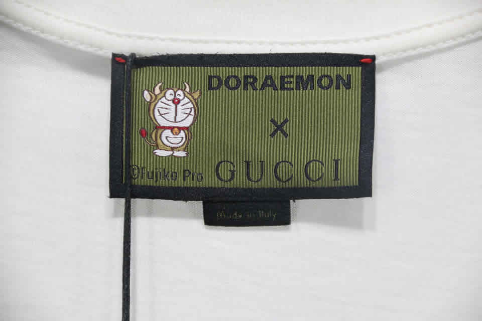 Gucci Doraemon T Shirt Embroidery Pure Cotton 10 - kickbulk.org