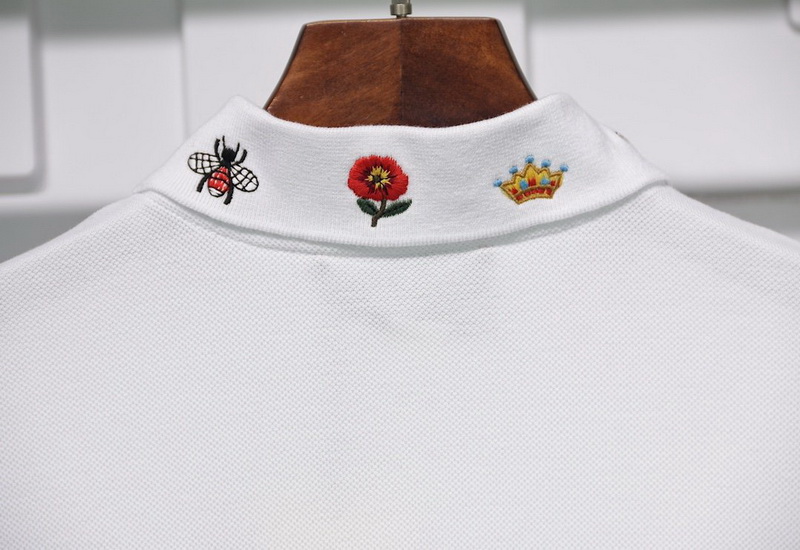 Gucci Rose Embroidery Polo Pure Cotton 7 - kickbulk.org