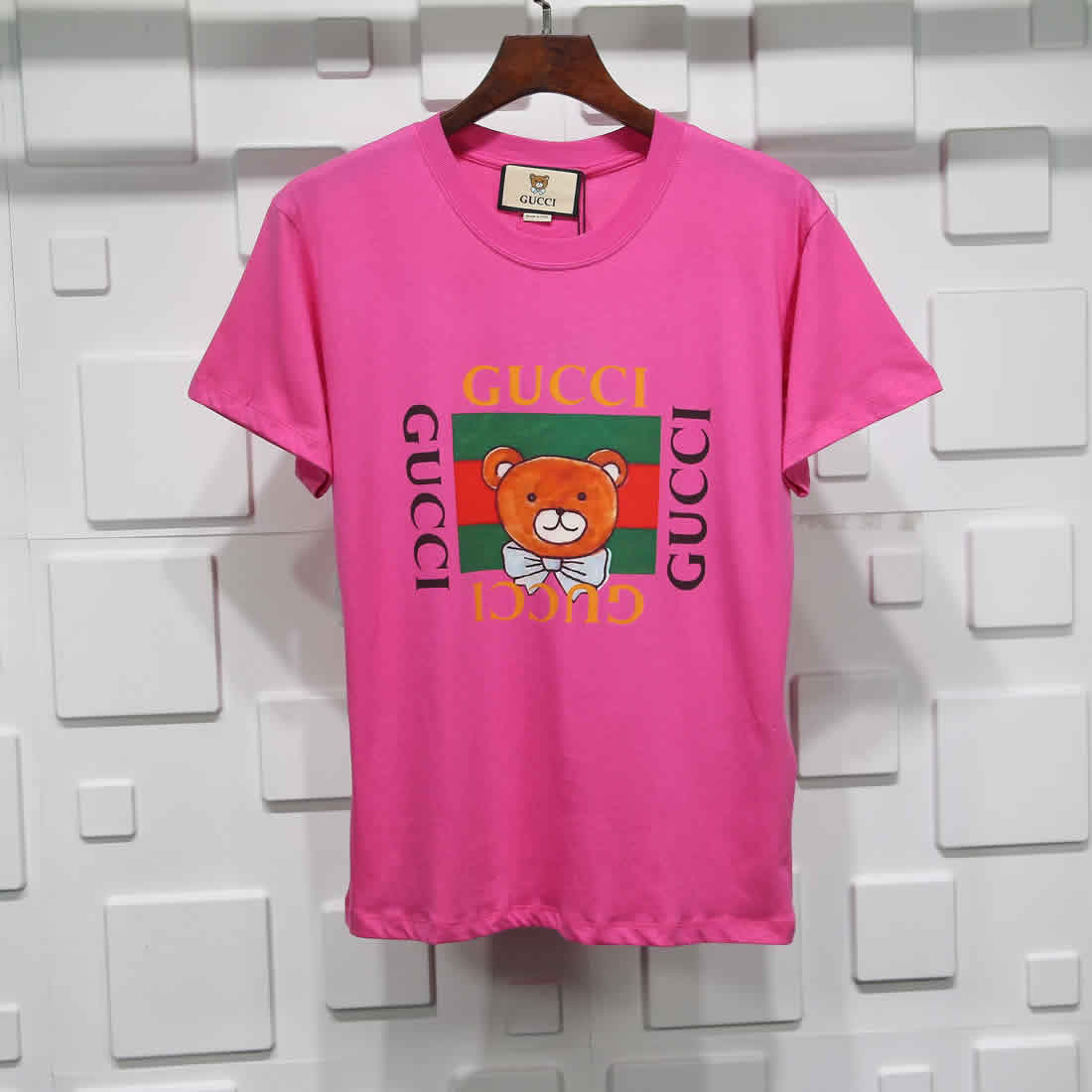 Gucci Teddy Bear T Shirt Embroidery Pure Cotton 1 - kickbulk.org
