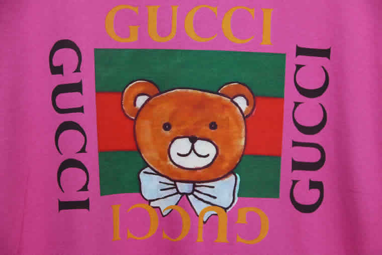 Gucci Teddy Bear T Shirt Embroidery Pure Cotton 13 - kickbulk.org