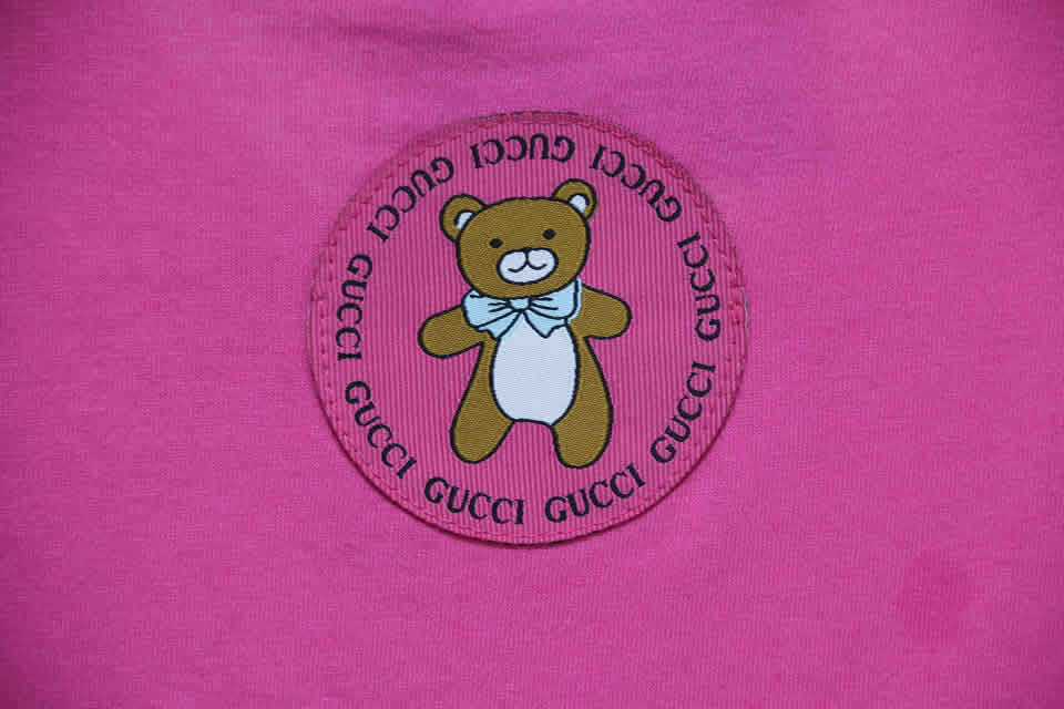 Gucci Teddy Bear T Shirt Embroidery Pure Cotton 14 - kickbulk.org