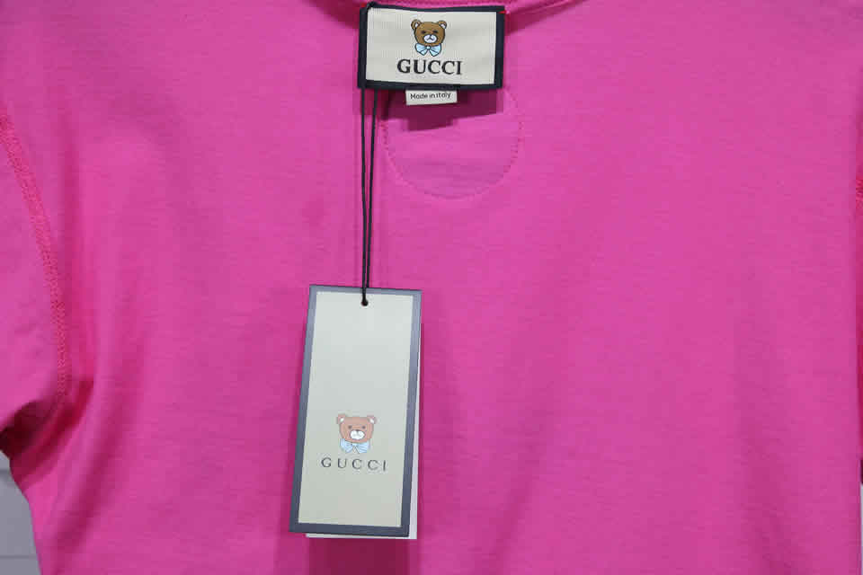 Gucci Teddy Bear T Shirt Embroidery Pure Cotton 15 - kickbulk.org