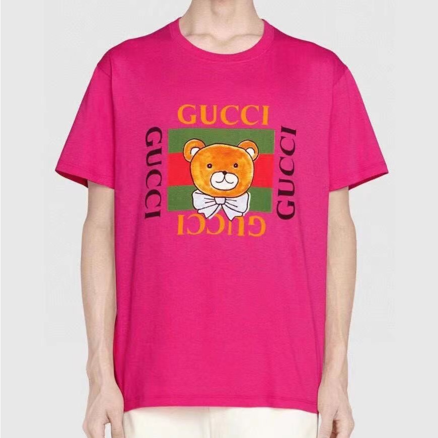 Gucci Teddy Bear T Shirt Embroidery Pure Cotton 3 - kickbulk.org