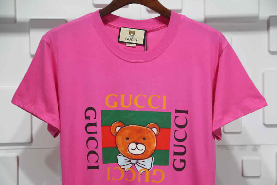 Gucci Teddy Bear T Shirt Embroidery Pure Cotton 7 - kickbulk.org
