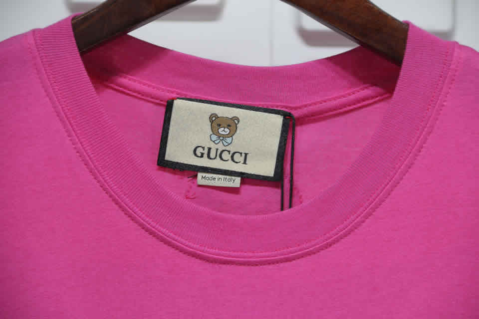 Gucci Teddy Bear T Shirt Embroidery Pure Cotton 9 - kickbulk.org