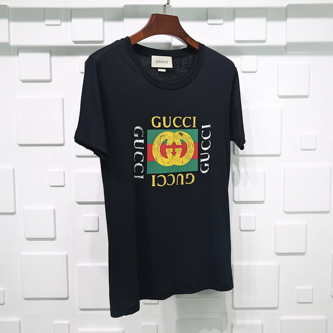 Gucci T Shirt Printing Classic Square Logo Pure Cotton 13 - kickbulk.org