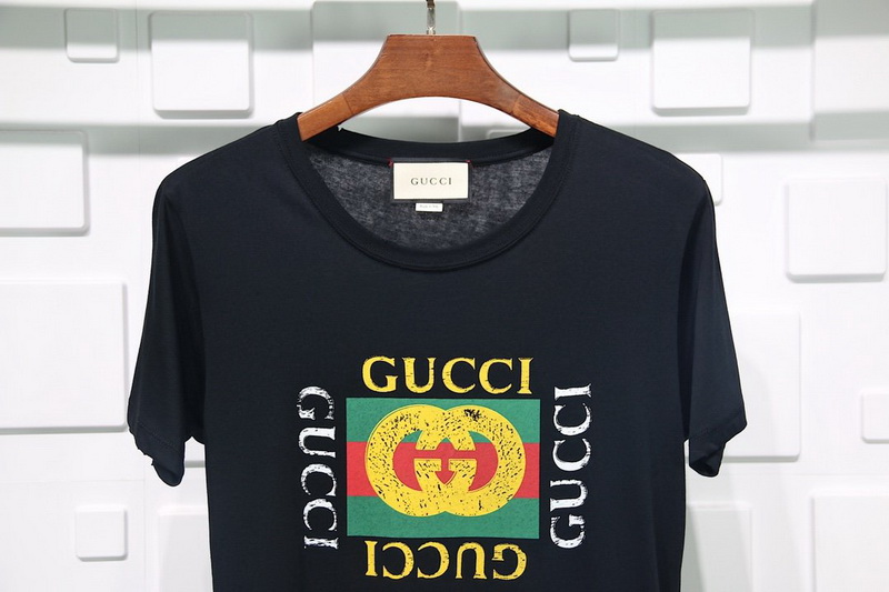 Gucci T Shirt Printing Classic Square Logo Pure Cotton 15 - kickbulk.org