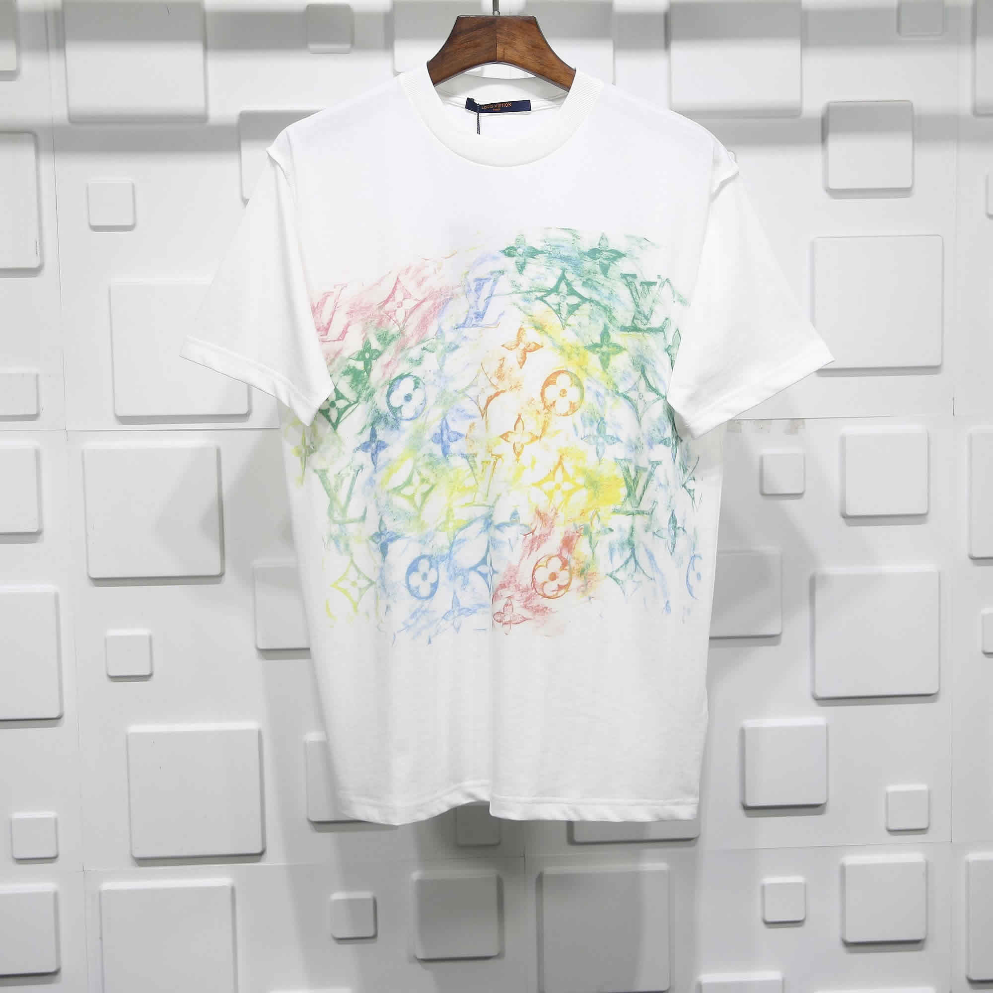 Louis Vuitton Crayon Doodle T Shirt 1 - kickbulk.org