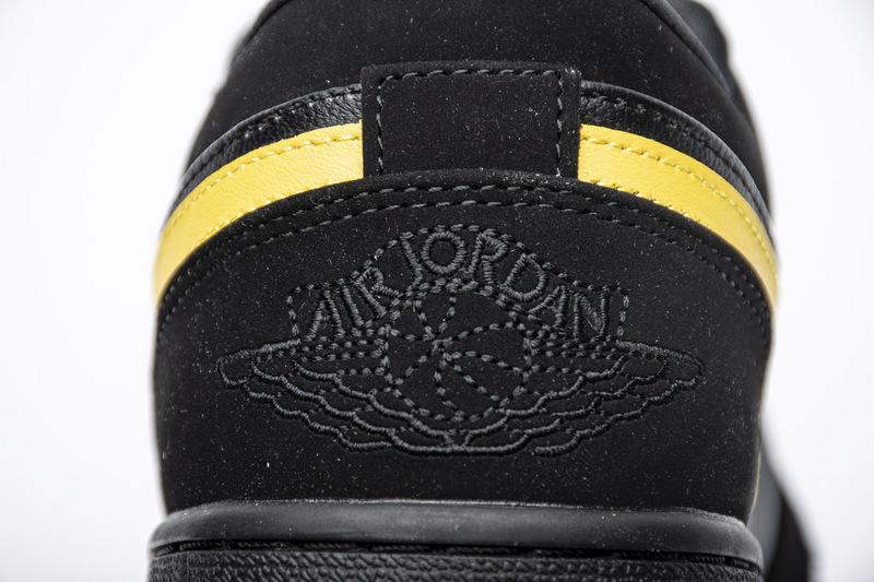 Nike Air Jordan 1 Low Black Gold 553558 071 14 - kickbulk.org