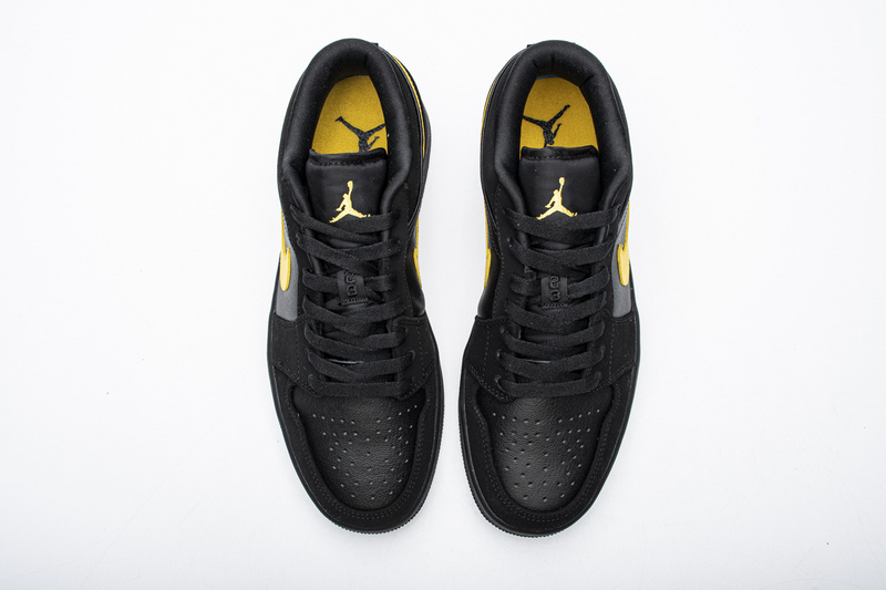 Nike Air Jordan 1 Low Black Gold 553558 071 2 - kickbulk.org