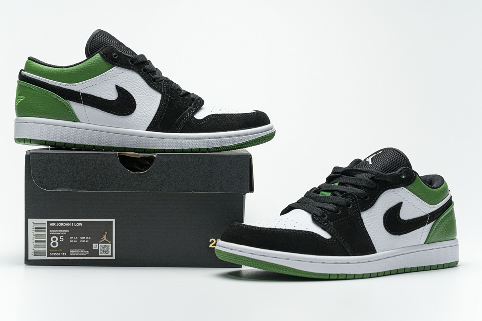 Nike Air Jordan 1 Low Mystic Green 553558 113 2 - kickbulk.org