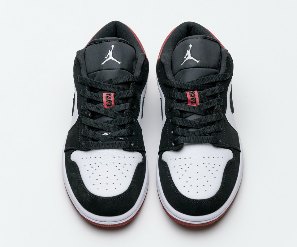 Nike Air Jordan 1 Low Black Toe 553558 116 2 - kickbulk.org