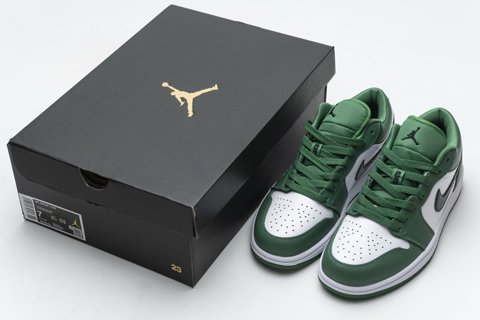 Nike Air Jordan 1 Low Pine Green 553558 301 4 - kickbulk.org