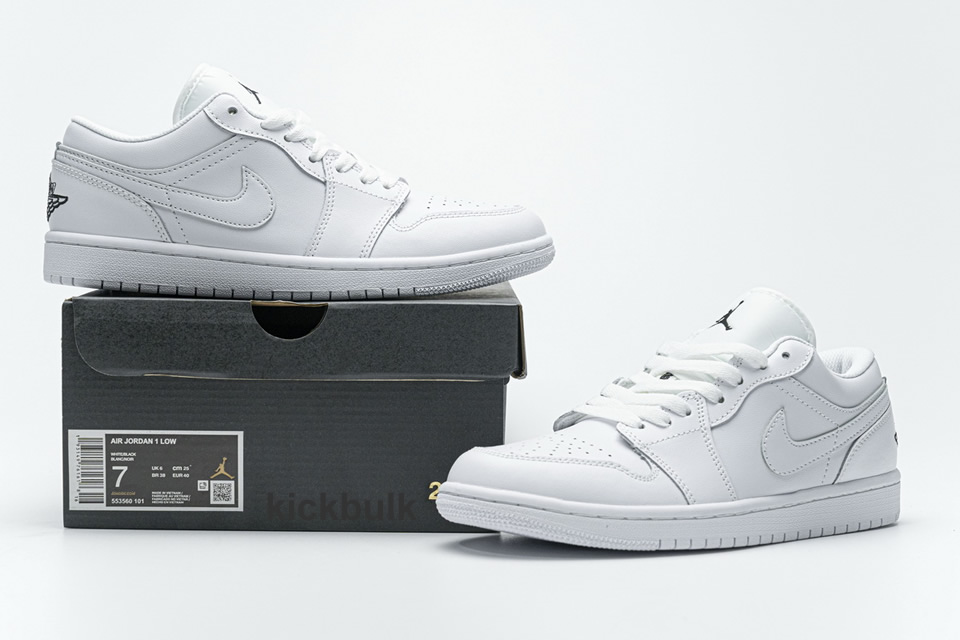 Nike Air Jordan 1 Low White Black 553560 101 3 - kickbulk.org
