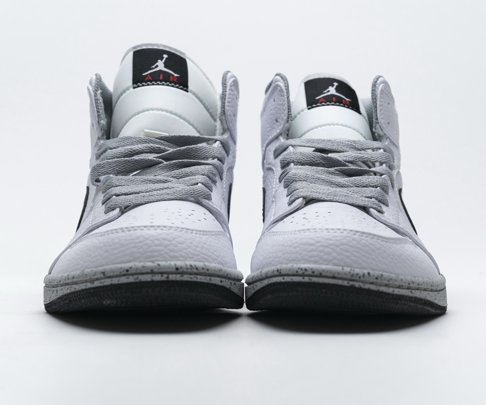 Nike Air Jordan 1 Mid Gs White Cement 554725 115 6 - kickbulk.org