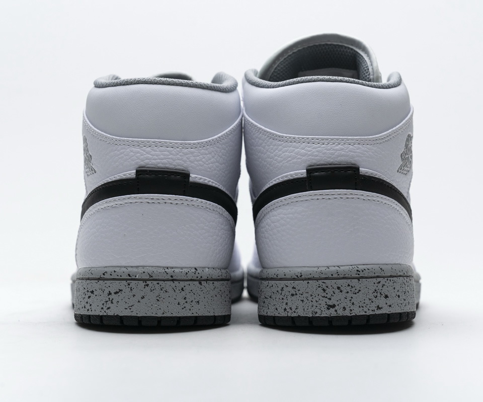 Nike Air Jordan 1 Mid Gs White Cement 554725 115 7 - kickbulk.org