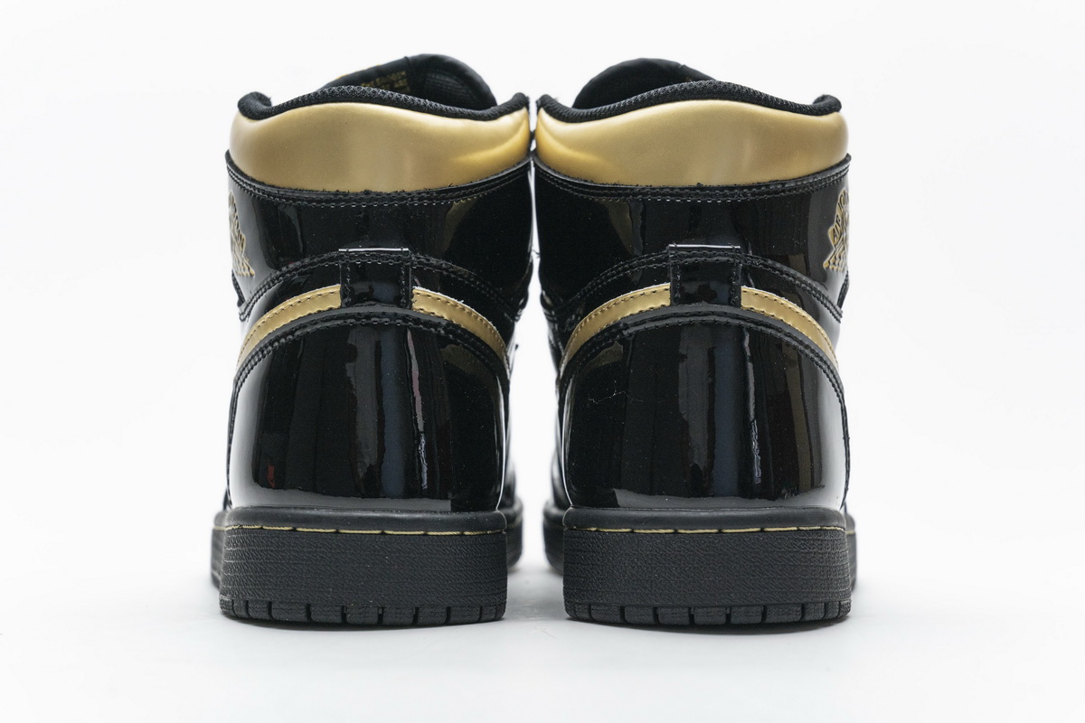 Air Jordan 1 High Og Black Gold Patent Leather New Release Date 555088 032 13 - kickbulk.org