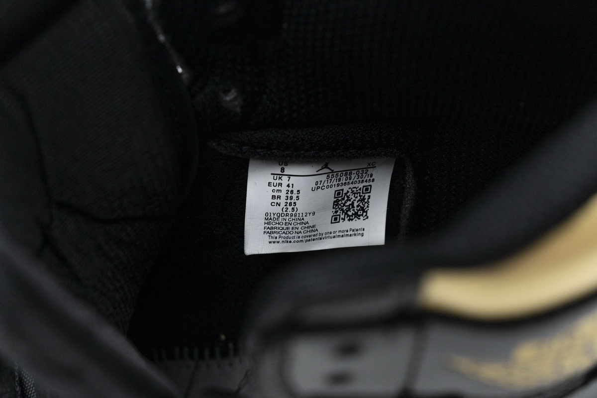 Air Jordan 1 High Og Black Gold Patent Leather New Release Date 555088 032 17 - kickbulk.org