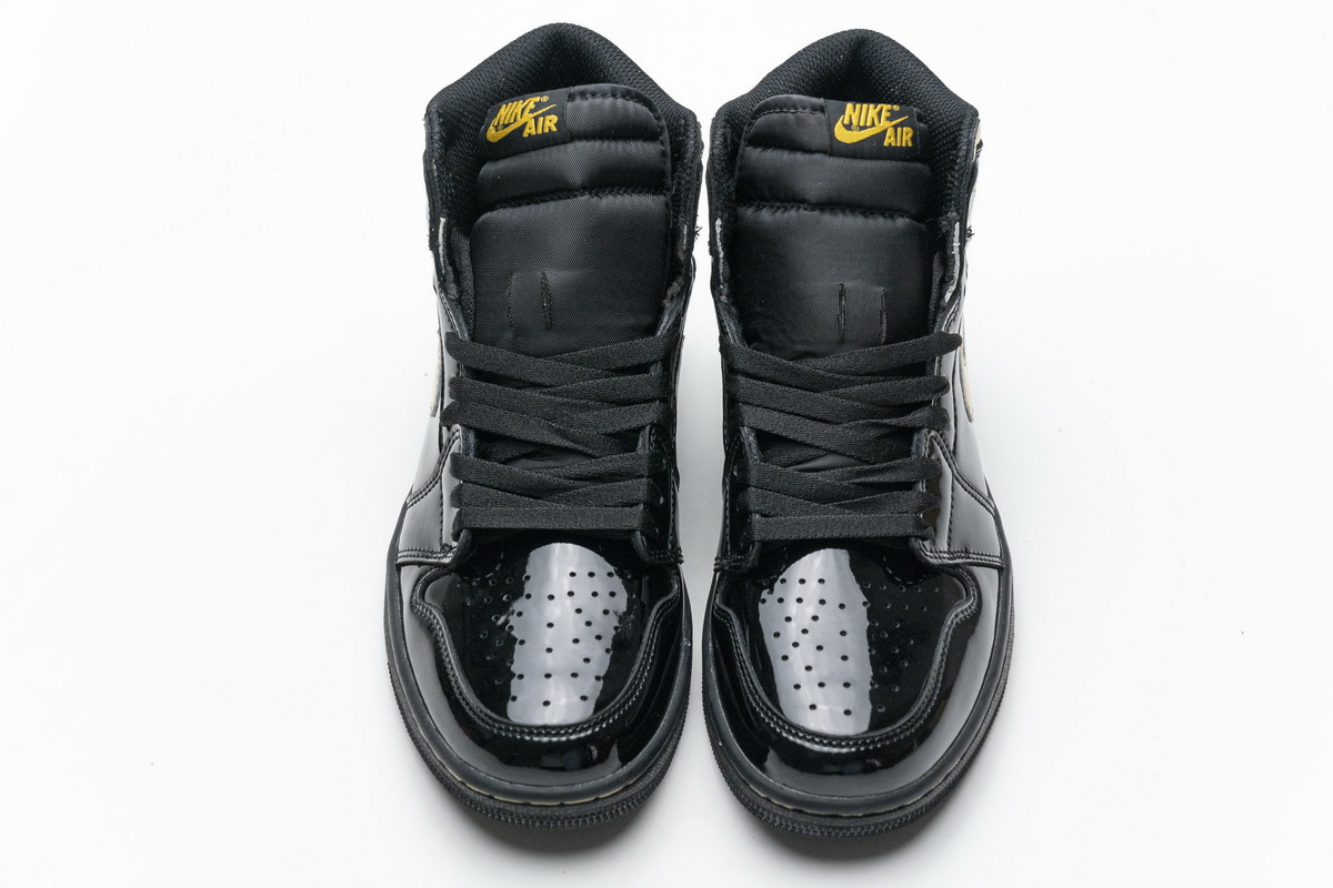 Air Jordan 1 High Og Black Gold Patent Leather New Release Date 555088 032 5 - kickbulk.org