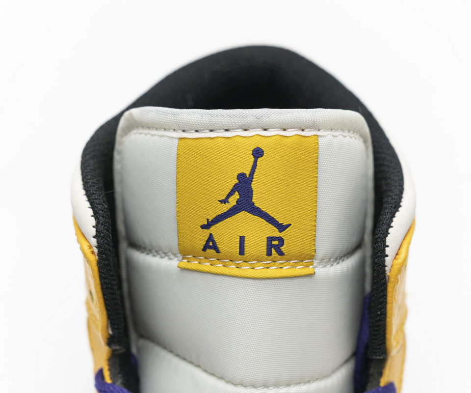 Nike Air Jordan 1 Mid Lakers 852542 700 12 - kickbulk.org
