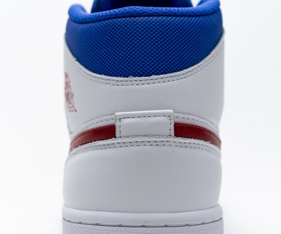 Nike Air Jordan 1 Mid Se White Blue Red Bq6472 164 17 - kickbulk.org