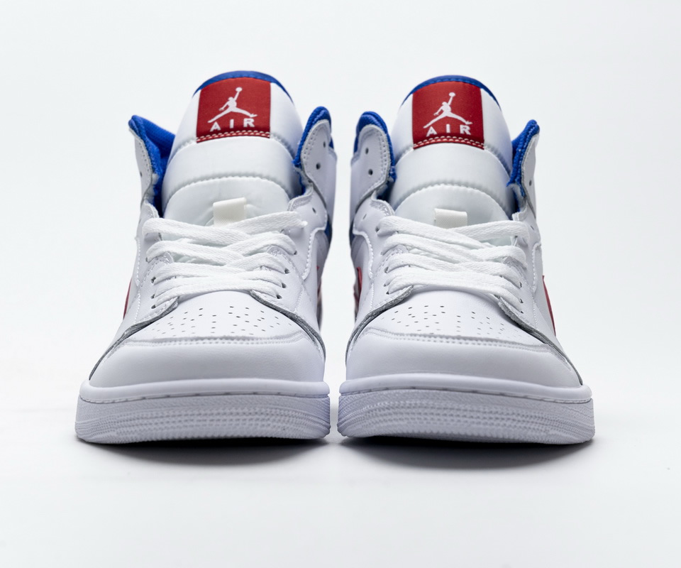 Nike Air Jordan 1 Mid Se White Blue Red Bq6472 164 6 - kickbulk.org