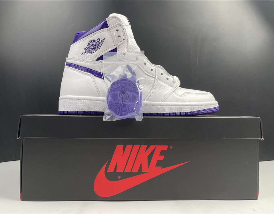 Nike Air Jordan 1 High Og Wmns Court Purple Cd0461 151 20 - kickbulk.org
