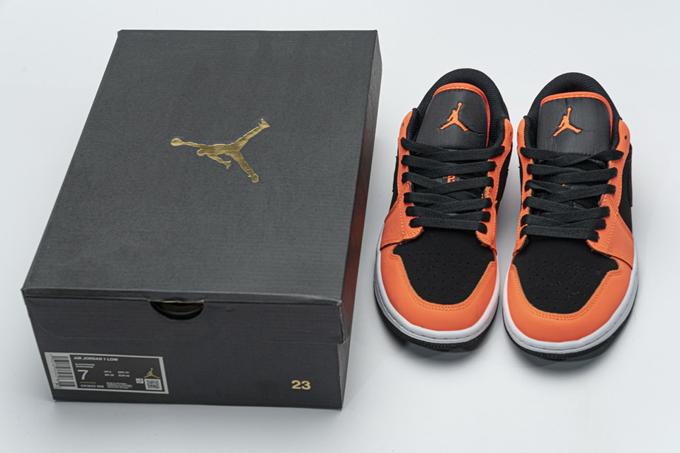 Nike Air Jordan 1 Low Black Orange Ck3022 008 4 - kickbulk.org