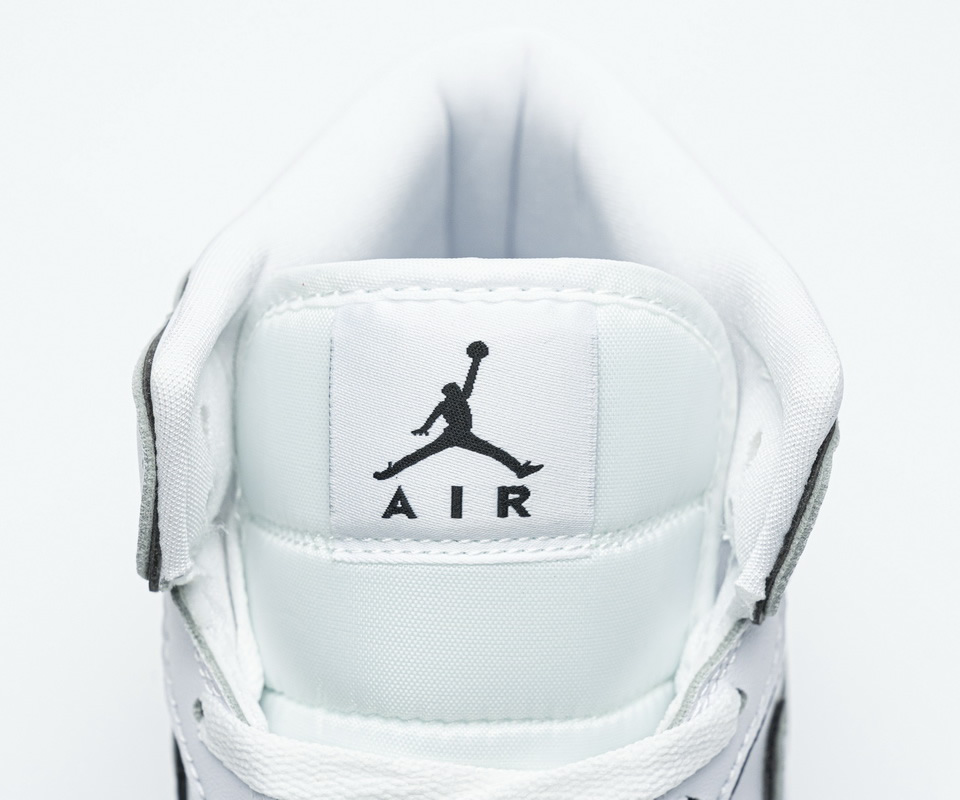 Nike Air Jordan 1 Mid Iridescent Reflective White Ck6587 100 10 - kickbulk.org