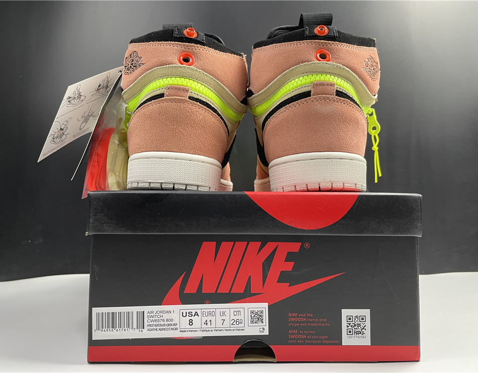 Nike Air Jordan 1 High Switch Pink Volt Cw6576 800 23 - kickbulk.org