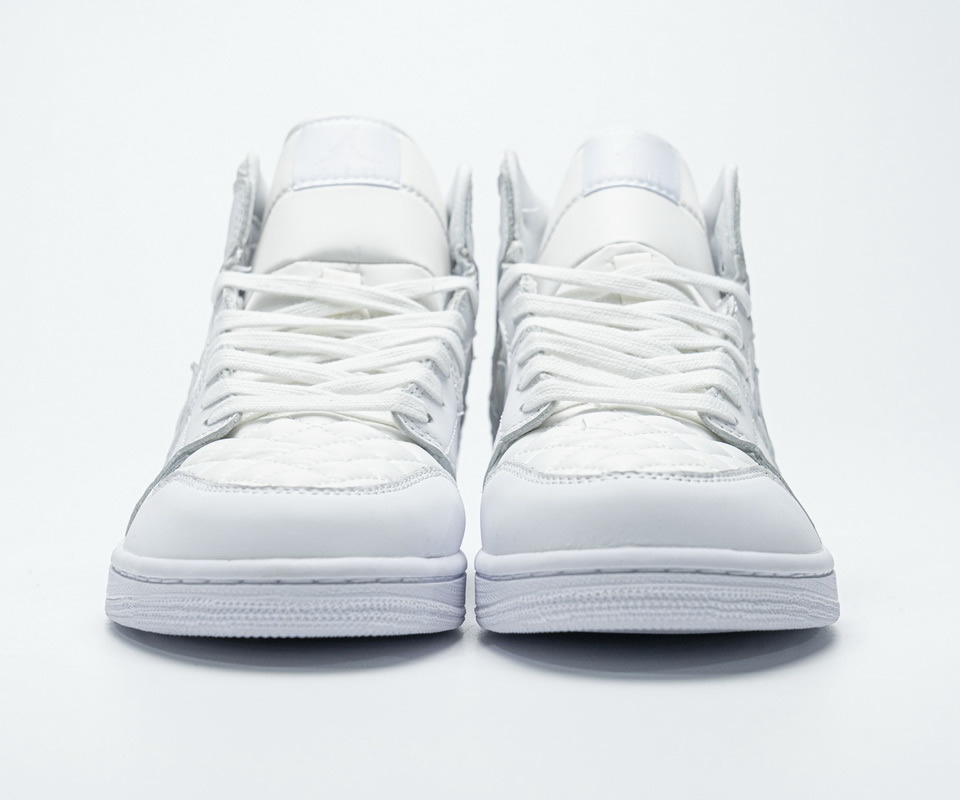 Nike Air Jordan 1 Mid Quilted White Db6078 100 4 - kickbulk.org
