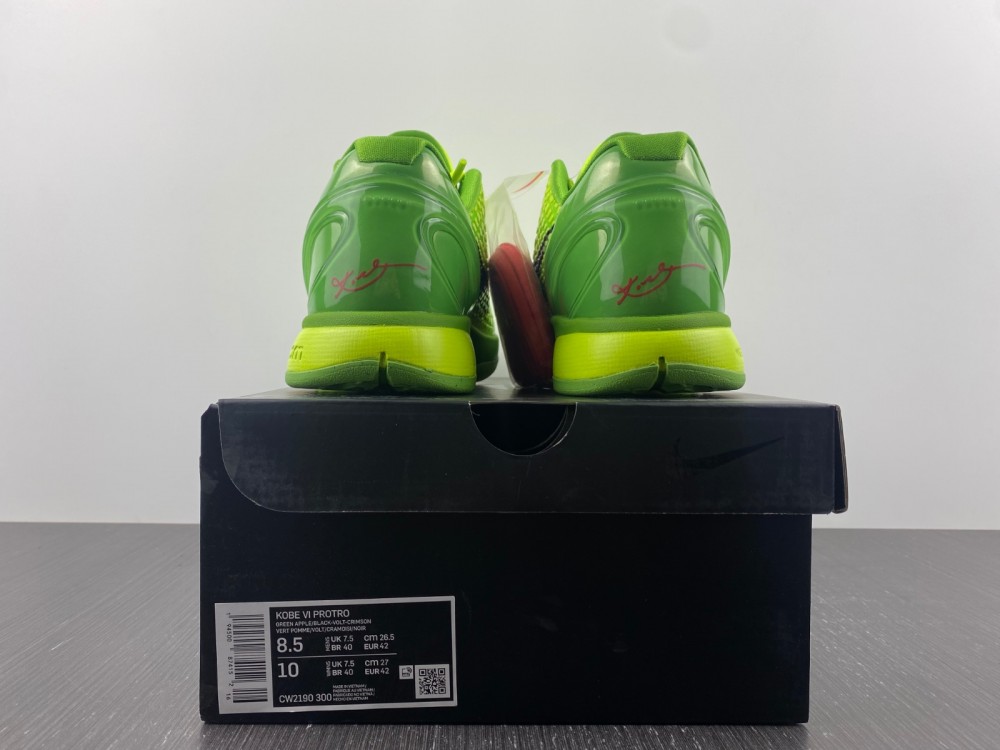 Nike Zoom Kobe 6 Protro Grinch Cw2190 300 15 - kickbulk.org
